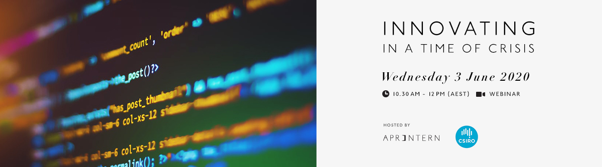 Webinar | Innovating in a Time of Crisis (3 June)