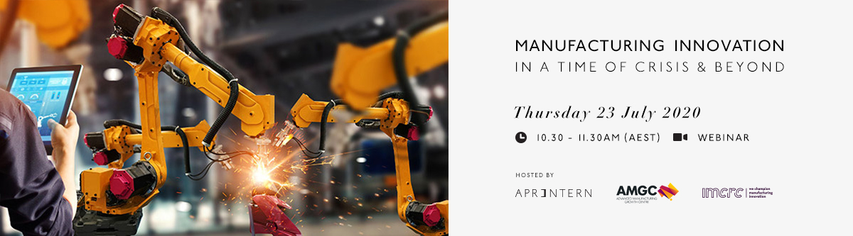 Webinar | Manufacturing Innovation in a Time of Crisis & Beyond (23 July)